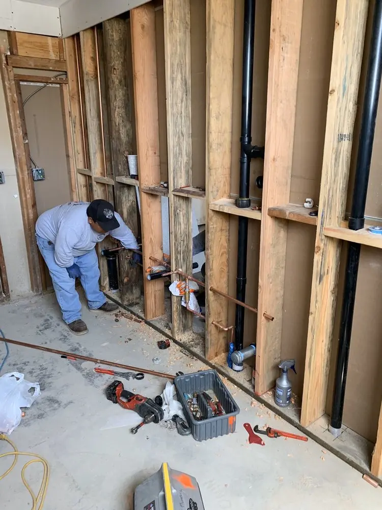 Commercial rough-in plumbing for Gas Line Repair in Old Colorado City